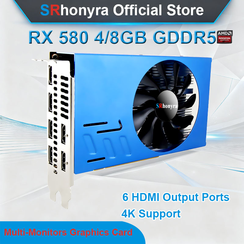 Rx 580 8Gb 2048Sp Gpu - SRhonyra AMD RX580 4/8GB 그래픽 카드