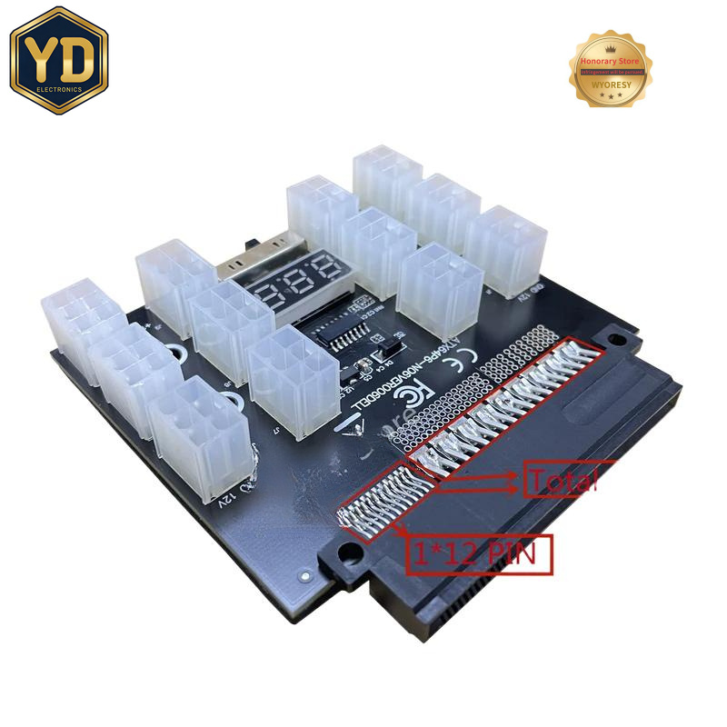 2400W Server Psu Breakout Board - YD PCI-E 12V 50핀 - ATX