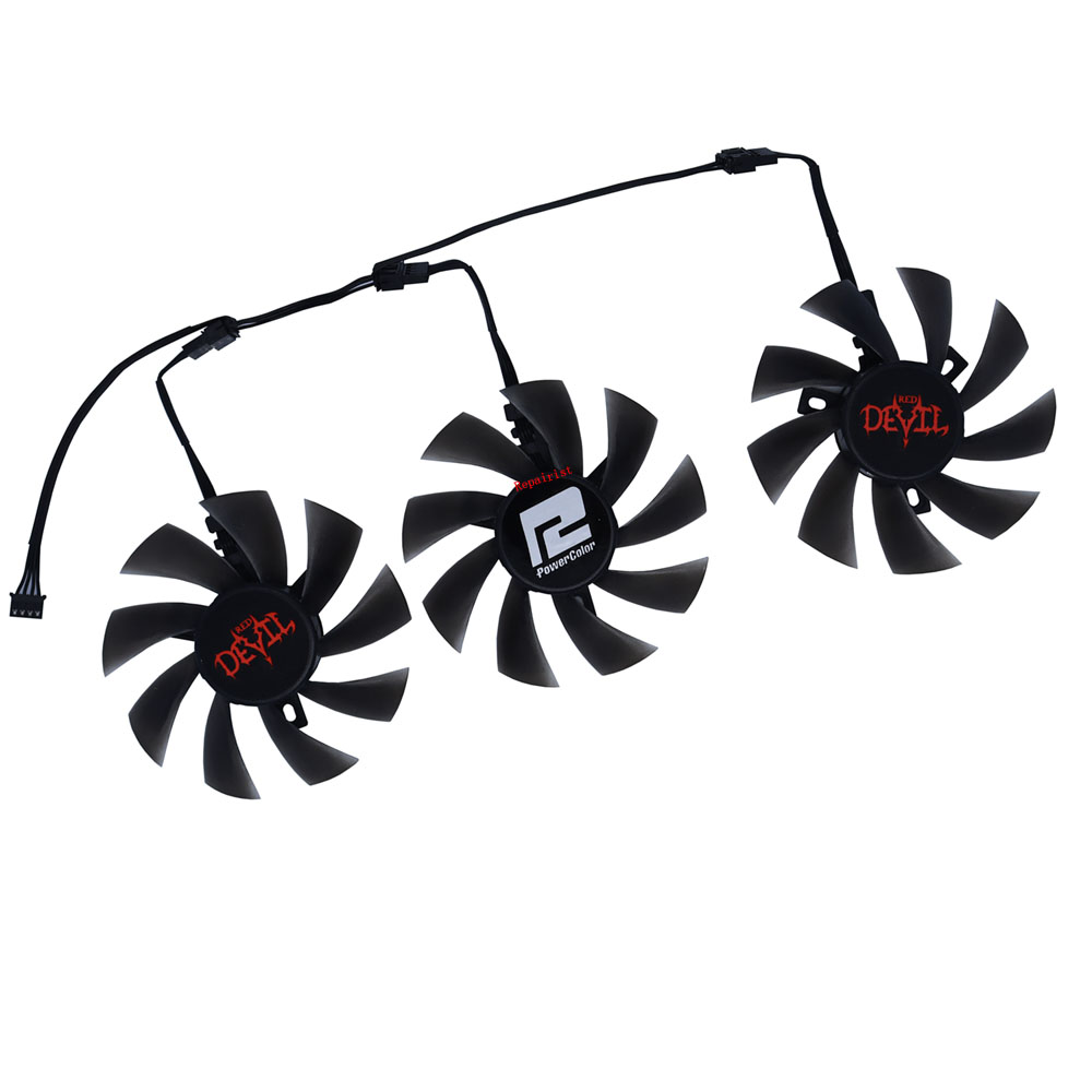 Rx 5700 Xt 8Gb Video Card - DIY GPU 그래픽 냉각 선풍기, Powercolor