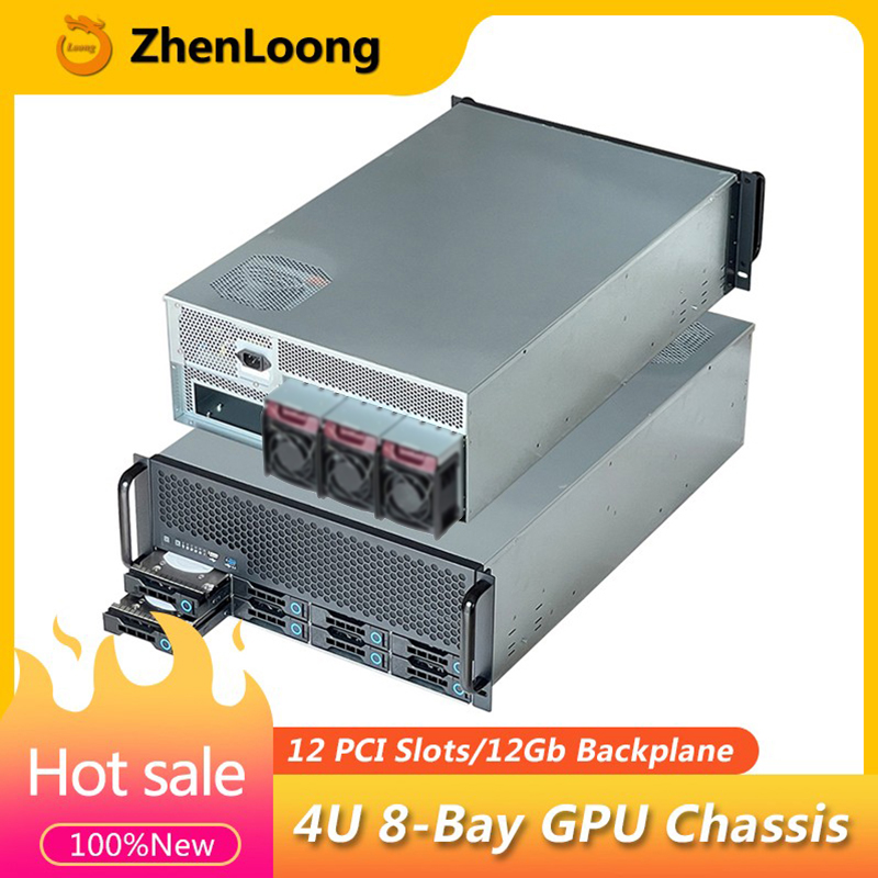 8 Gpu 4U Server Chassis - ZhenLoong GPU 4U 서버 랙 케이스,