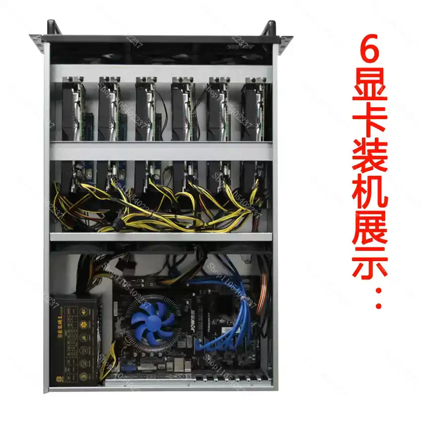 4U 멀티 GPU 섀시 6/8 그래픽 카드 서버 랙 I - 8 Gpu 4U Server Chassis 리뷰 및 가격