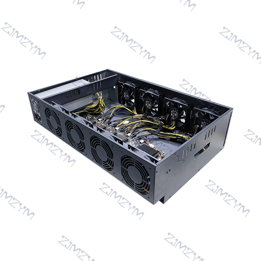 섀시 광산 기계 섀시 세트 8 PCI 카드 슬롯 전원  - 2000W Atx Mining Power Supply 리뷰 및 가격