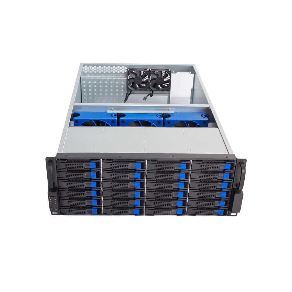 4U 24베이 스토리지 서버 케이스 19인치 랙마운트  - 8 Gpu 4U Server Chassis 리뷰 및 가격