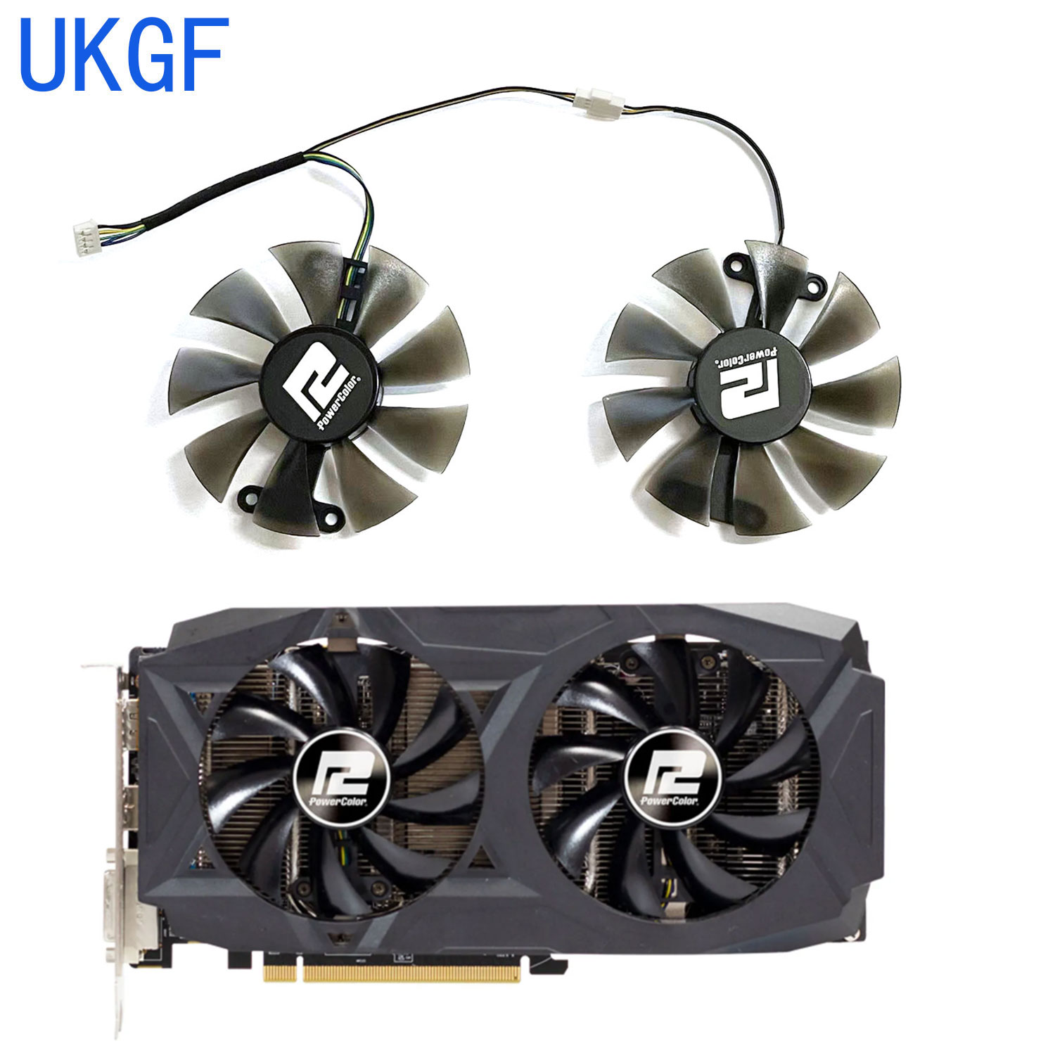 새로운 DIY 교체용 팬 85MM 4PIN RX 580 - Rx 580 8Gb 2048Sp Gpu 리뷰 및 가격