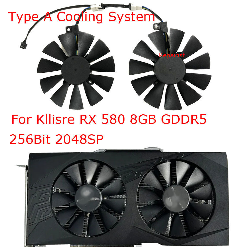 비디오 카드 선풍기, T129215SU Kllisre  - Rx 580 8Gb 2048Sp Gpu 리뷰 및 가격