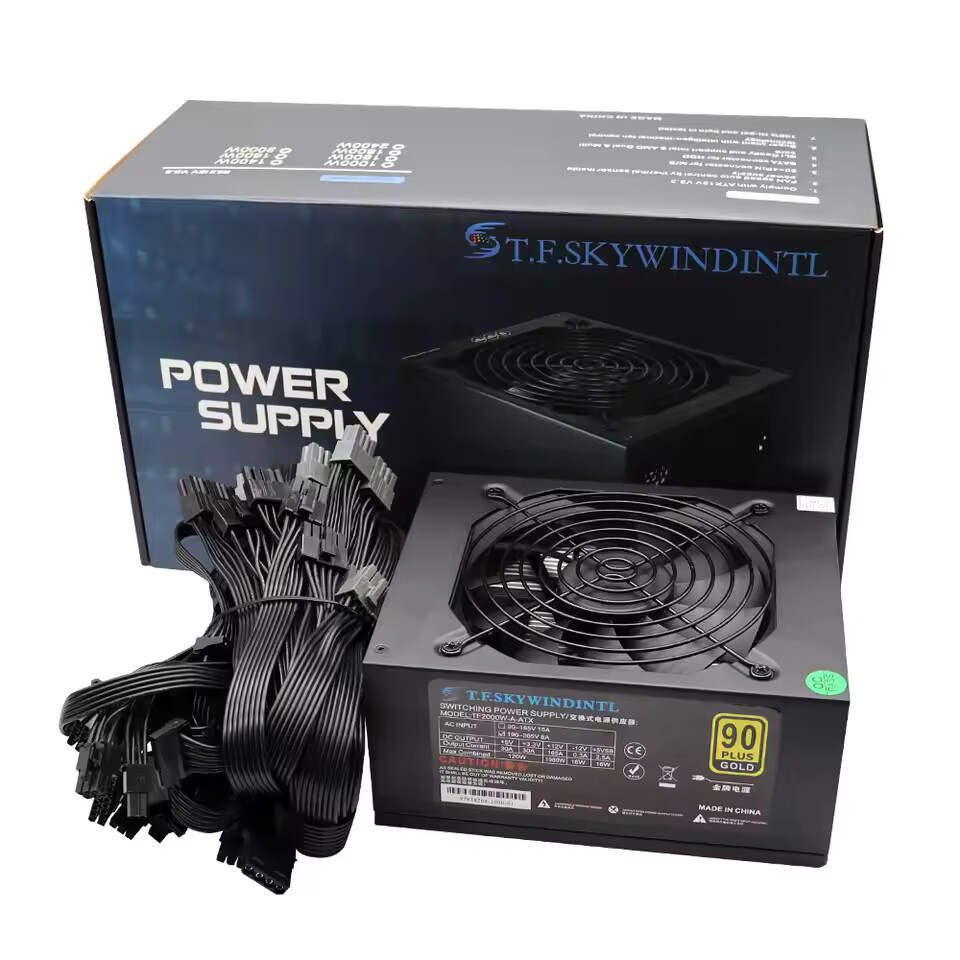 2000W 전원 공급 장치 골드 ATX 채굴용 PSU, - 2000W Atx Mining Power Supply 리뷰 및 가격