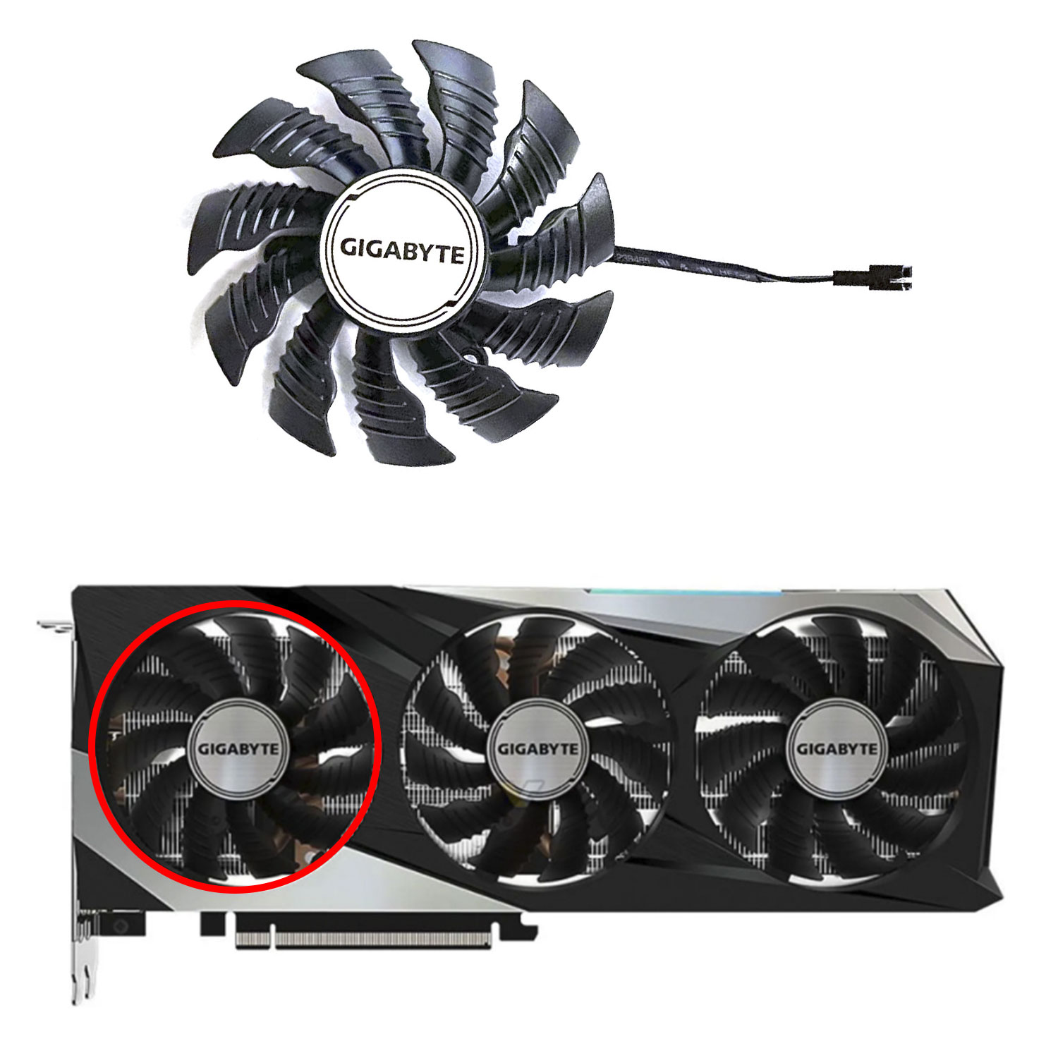 3개의 FAN 브랜드 새 제품 4핀 85MM T1292 - Rtx 3070 8Gb Graphics Card 리뷰 및 가격