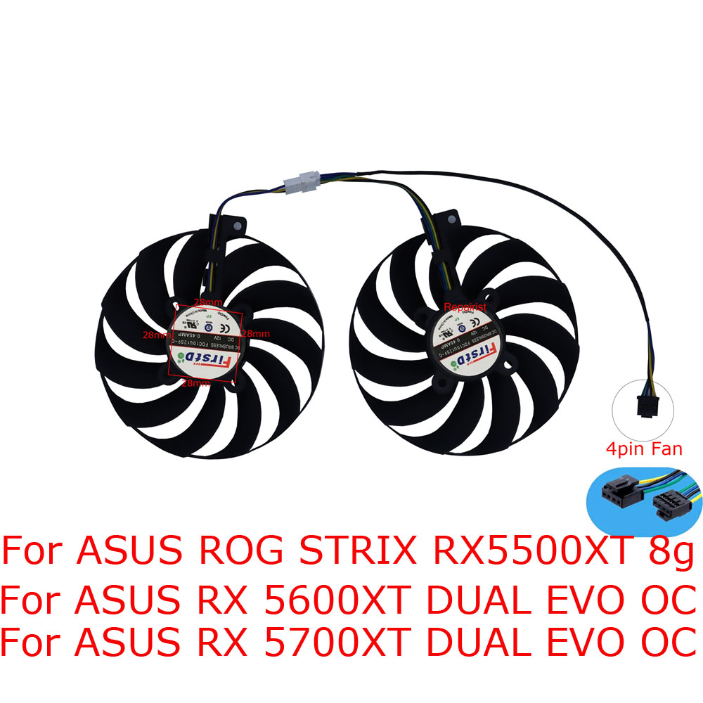 FDC10U12S9-C,그래픽 쿨러 선풍기, ASUS  - Rx 5700 Xt 8Gb Video Card 리뷰 및 가격