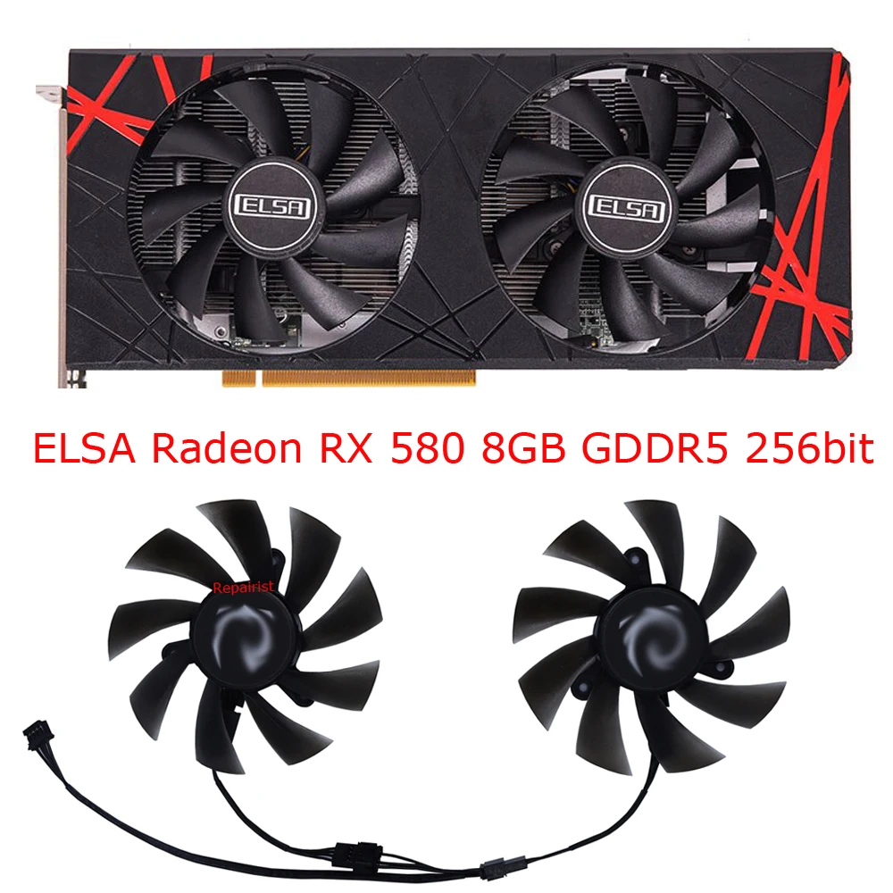 비디오 카드 팬, XY-D09015B, GPU 쿨러,  - Rx 580 8Gb 2048Sp Gpu 리뷰 및 가격