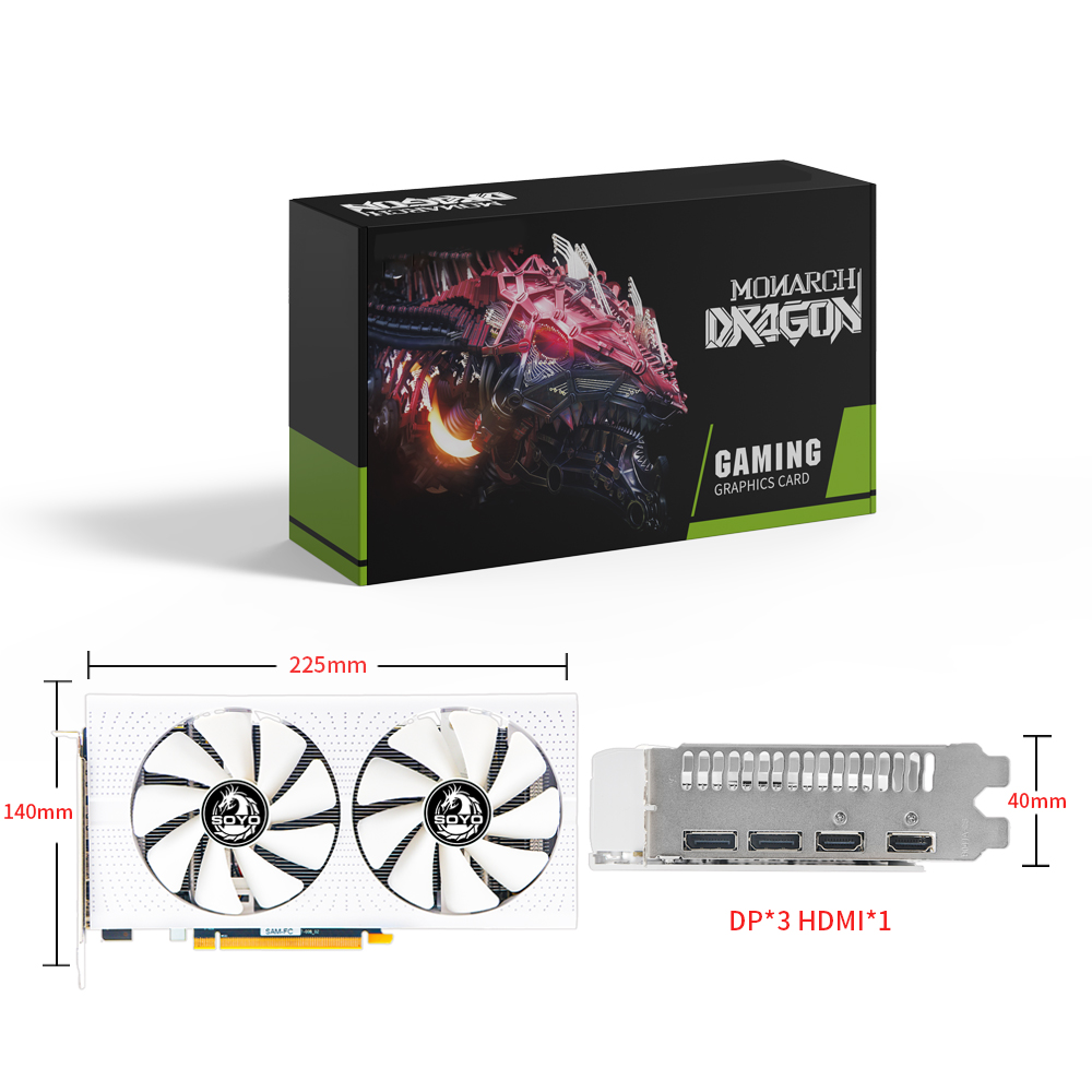 SOYO AMD Radeon RX580 8GB 그래픽  - Rx 580 8Gb 2048Sp Gpu 리뷰 및 가격