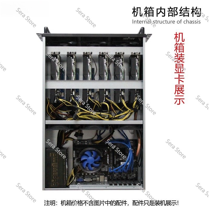 4U 멀티 그래픽 카드 섀시 6/8 그래픽 카드 IDC - 8 Gpu 4U Server Chassis 리뷰 및 가격